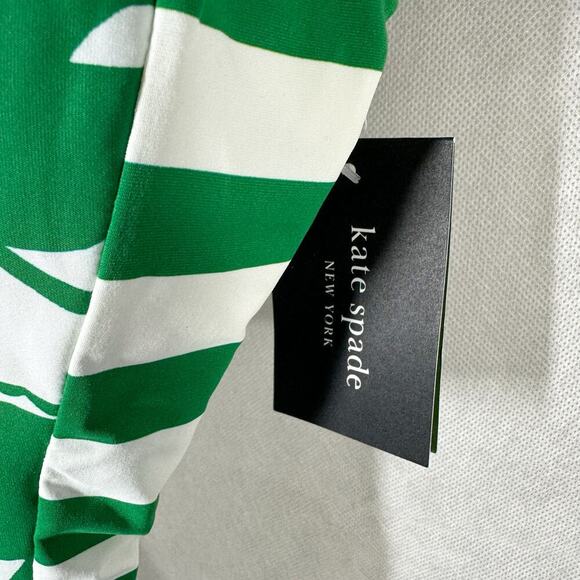 kate spade new york Printed V-Neck One-Piece Swimsuit Size Small - Picture 5 of 6